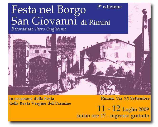 FESTA nel BORGO S.GIOVANNI 9a edzione