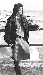 Nicla in gita a Forte dei Marmi - Ottobre 1987