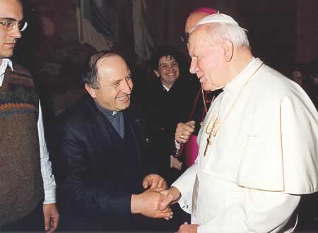 Incontro con Giovanni Paolo II 
